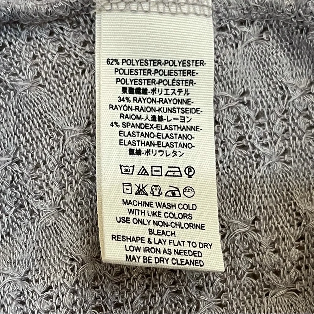 NWT Free People Sugar Mist V-Neck Top - Size XS - Picture 4 of 4